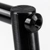2-Pack Black Milk Pitcher Handles with Threaded Mounting Openings for ES601, ES655, and ES701 Coffee Systems with Listed Repair Hardware