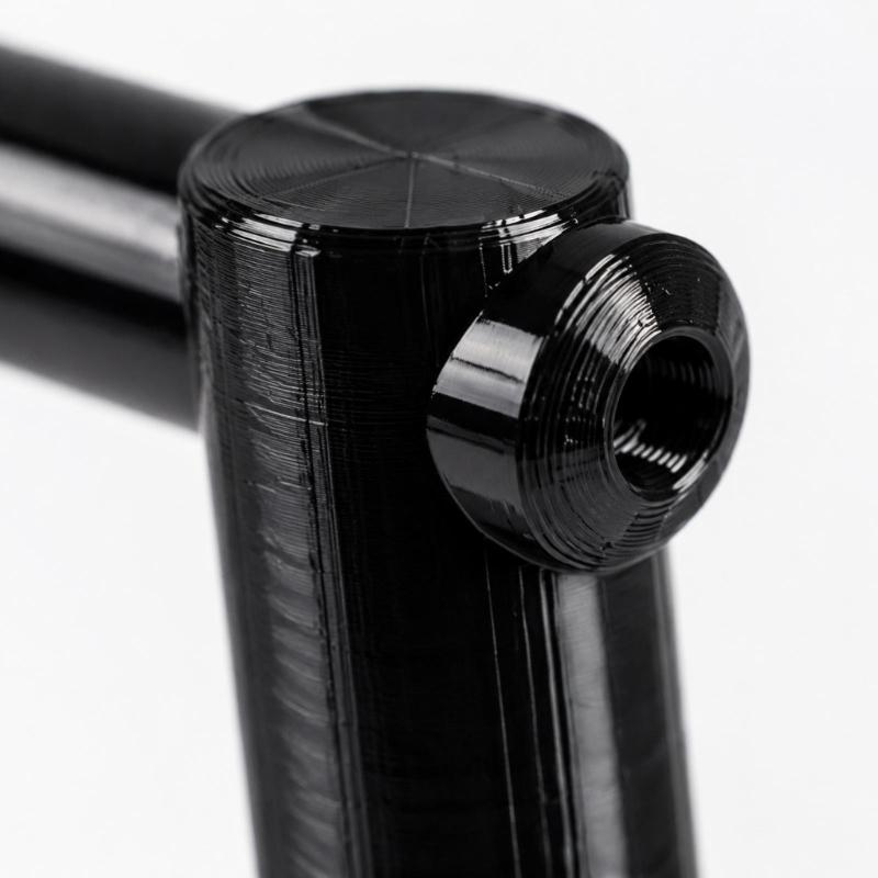 2-Pack Black Milk Pitcher Handles with Threaded Mounting Openings for ES601, ES655, and ES701 Coffee Systems with Listed Repair Hardware