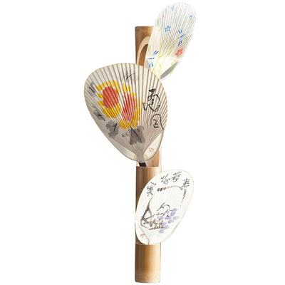 Yamashita Craft (Ямасита Крафт) Сделанный в Японии веер из сажи бамбука, большой, 25818000