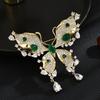 Senior Brooches Flower Leaf Brooch Pins for Women Suit Pendant Fashion Brooches Jewelry