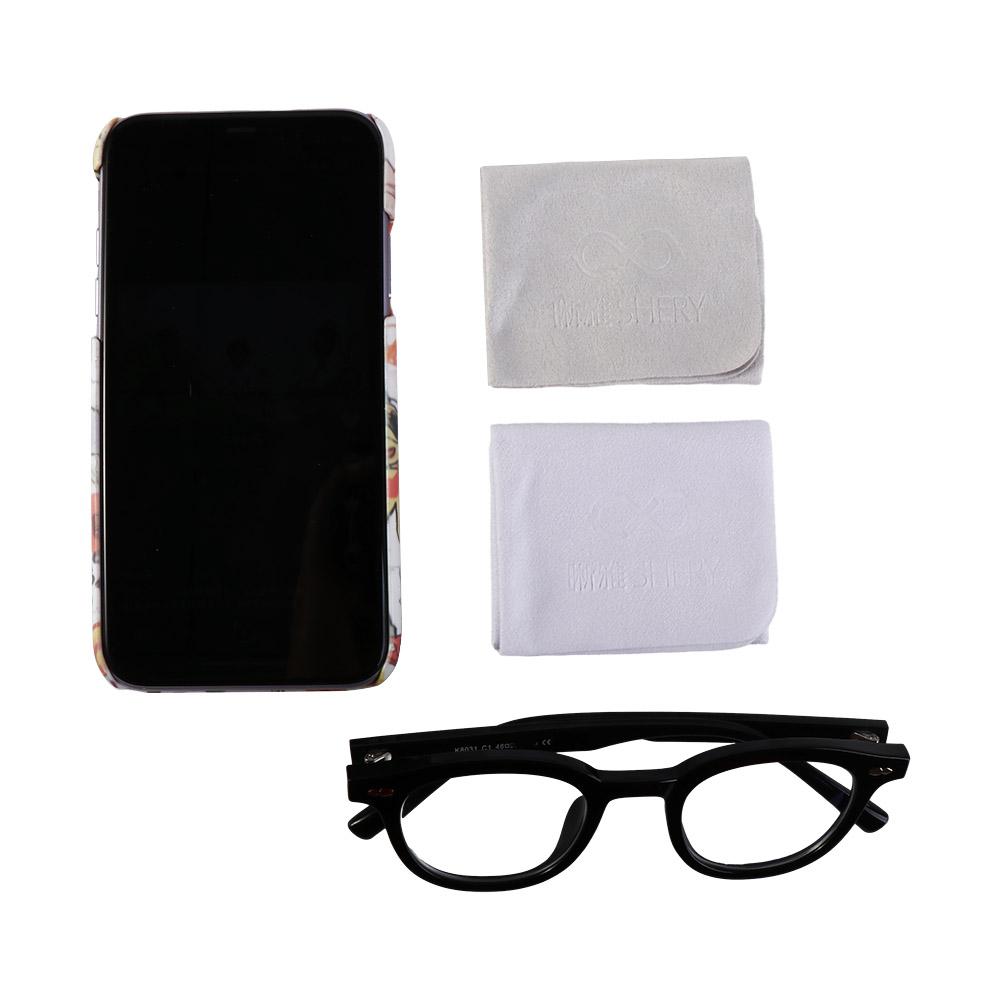 10Pcs Suede Glasses Cleaner Cloth Letter Sunglasses Cleaning Wipes Simple Lens Cleaner Cloth Camera