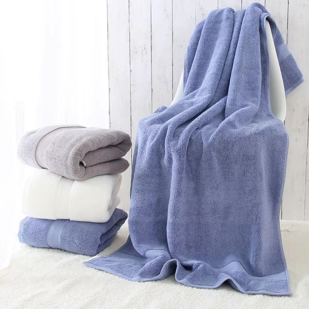 Thickened Bath Towel Absorbent Adults Serviette Towel Hand Towel Beach Towel Spa