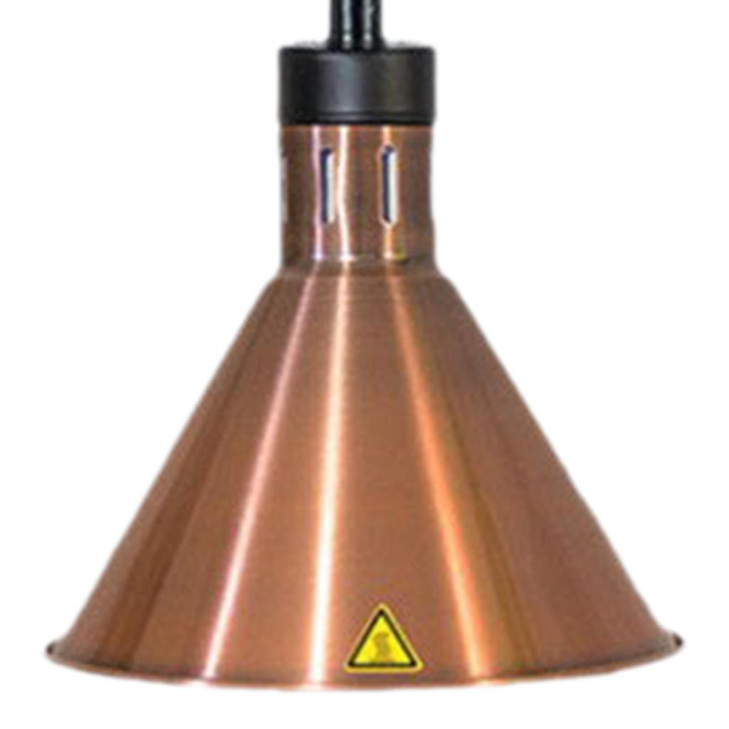 Buffet Heating Lamp Bulb Not Included Hanging Retractable Heat Lamp Food Heat Lamp for Cafeteria Fries Buffet Restaurant Chicken