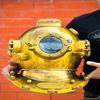 Nautical Diving Helmet Mark V Marine Scuba Fully Wearable Diving Divers Helmet US Navy Diving Helmet Home Office Decorative Item.