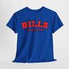 Buffalo Bills Команда НФЛ Футболка для фаната Унисекс Плотный хлопок Унисекс Футболка