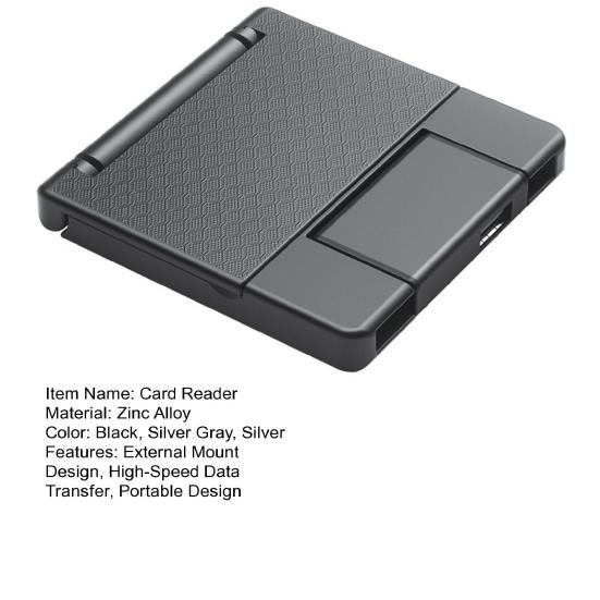 Multi-Function Card Reader for Type-C Laptop Storage Box TF/SD Card Reader USB 2