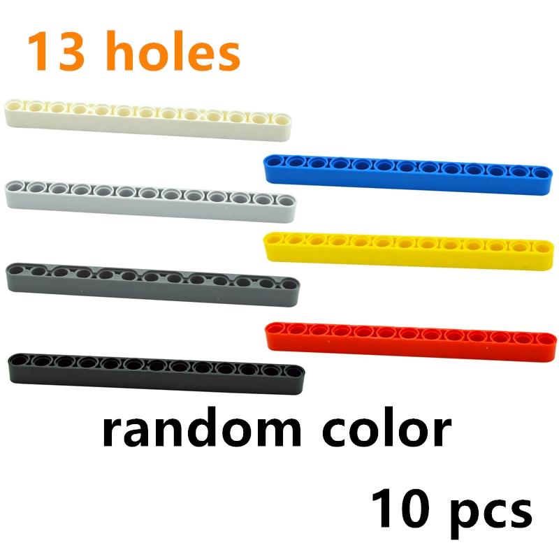 Технические строительные блоки с отверстием, объемные толстые кирпичи, комбинация с шипами, длинная балка, L-образные игрушки, высокотехнологичные детали 87087 3701 3703