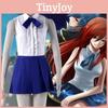 Очаровательный аниме Fairy Tail Эрза Скарлет Повседневная юбка Косплей Костюм Наряд