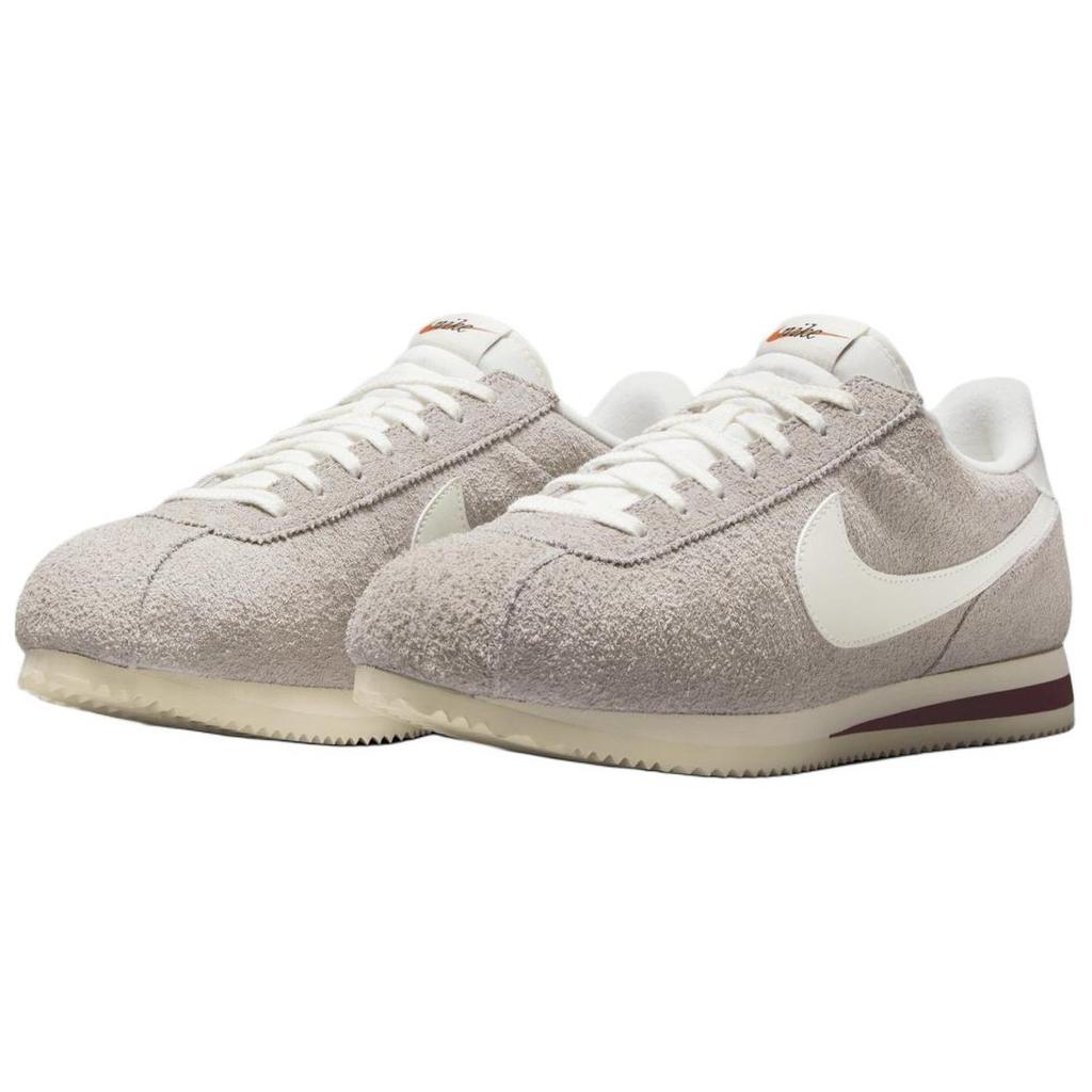 Nike Cortez Se Замшевые Колледж Грей Темно-красный Кокосовое Молоко Парус Кроссовки HF3142-001