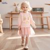 Little Maven Европейские и Американские Сетчатые Платья для Девочек - Осенняя Коллекция Мультяшных Юбок