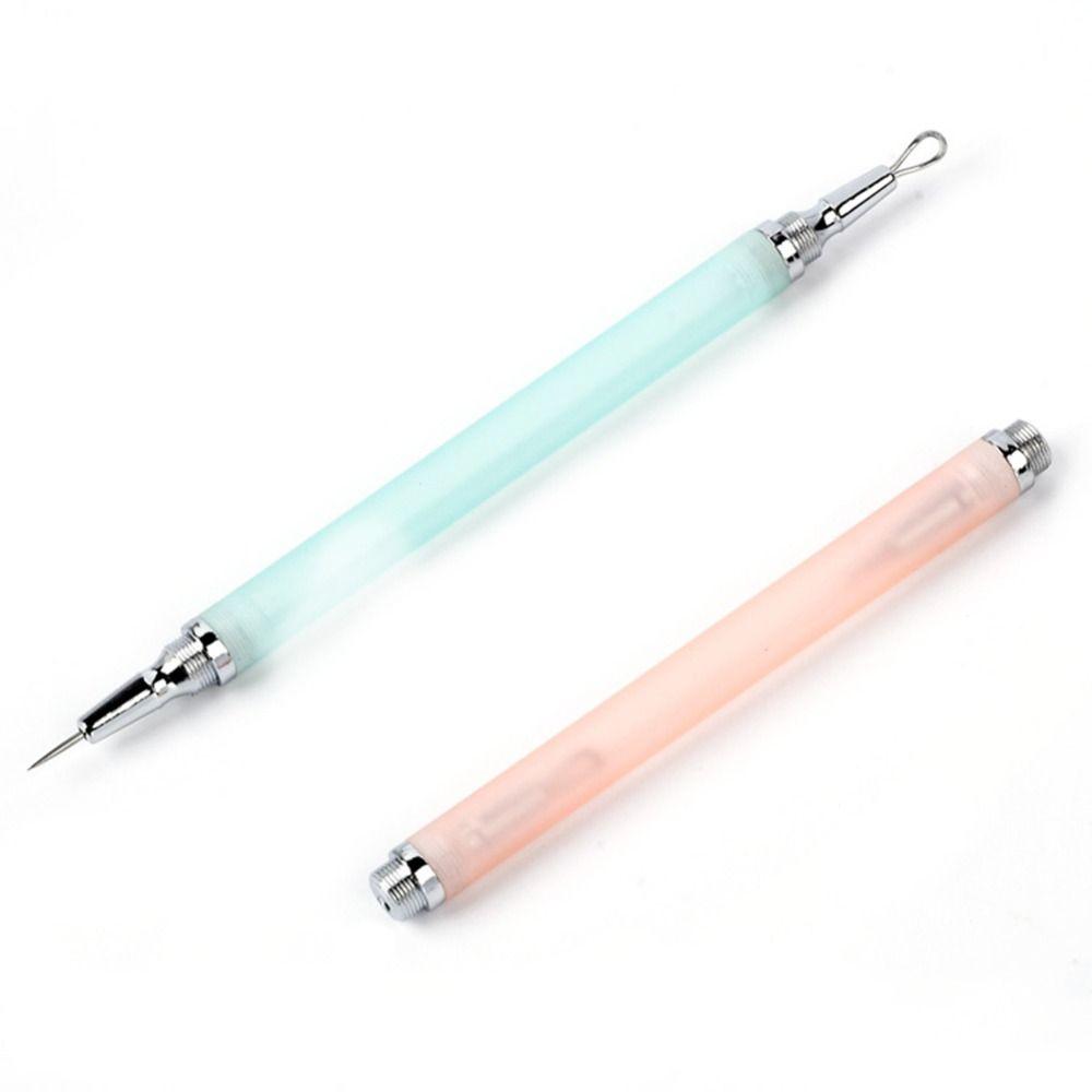 Съемный двухголовочный экстрактор черных точек, очиститель пор, иглы, экстрактор для удаления белых угрей, игла для удаления акне и пятен, инструмент для выдавливания прыщей