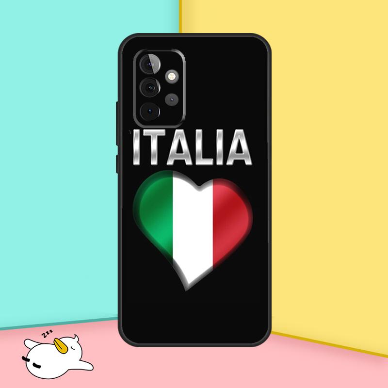 Italy Flag Case For Samsung Galaxy A16 A06 A26 A36 A56 A53 A32 A52 A33 A13 A55 A35 A15 A14 A34 A54 A17