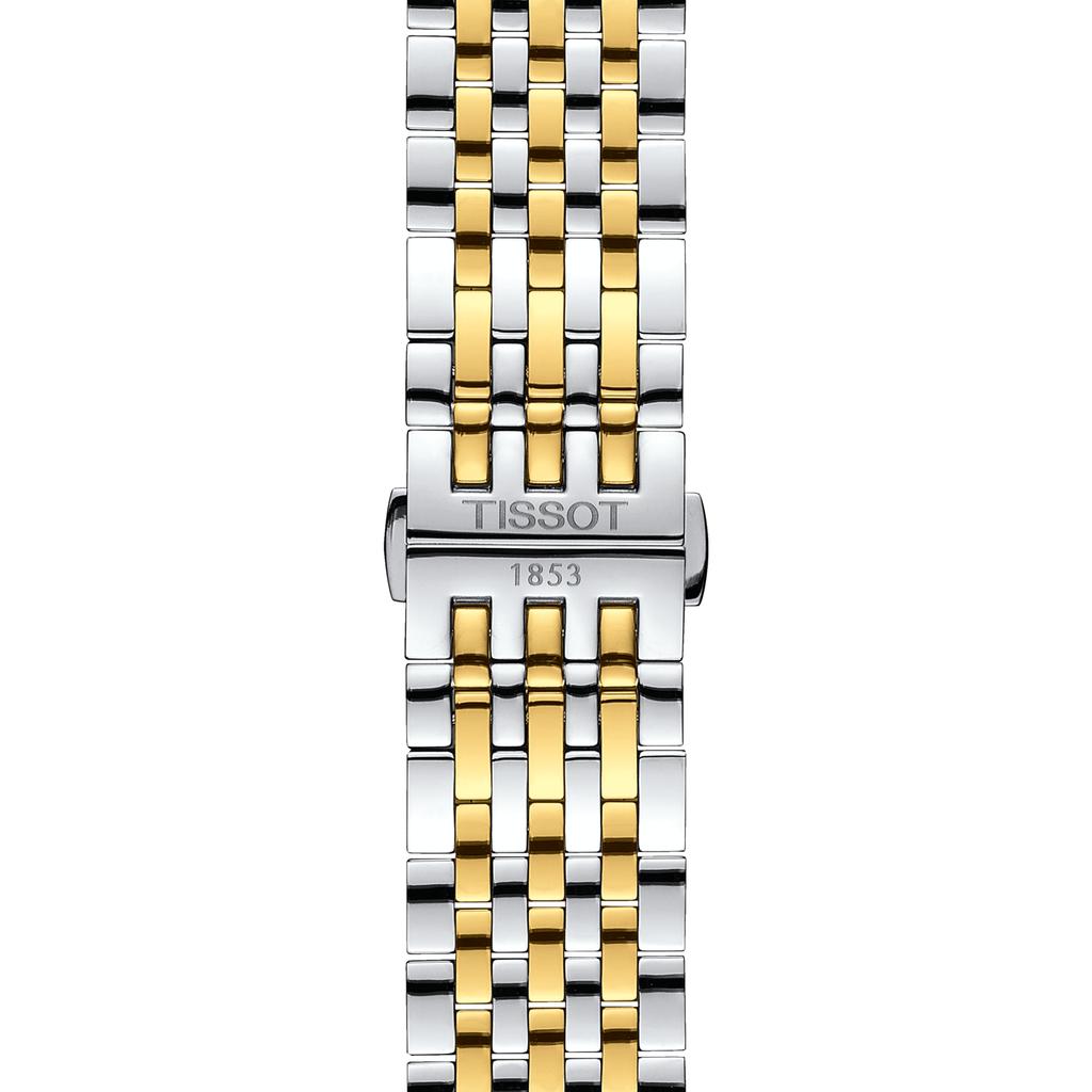Tissot Мужские модные часы из нержавеющей стали с серебристым циферблатом T063.428.22.038.00