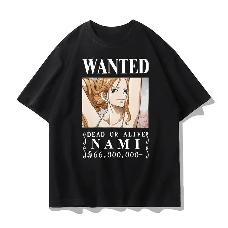 One Piece Printed TShirt Luffy ACE Anime Tee Unisexs 2026 Summer Fashion Oversize Street Casual Y2K Tops Streetwear Clothing