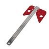Aluminum Alloy Center Finder Tool Detachable Ruler Center Scribe  Woodworking Layout and Marking
