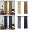 Opaque Curtains with Eyelets, Thermal Curtains, Heat Protection, Blackout Curtains