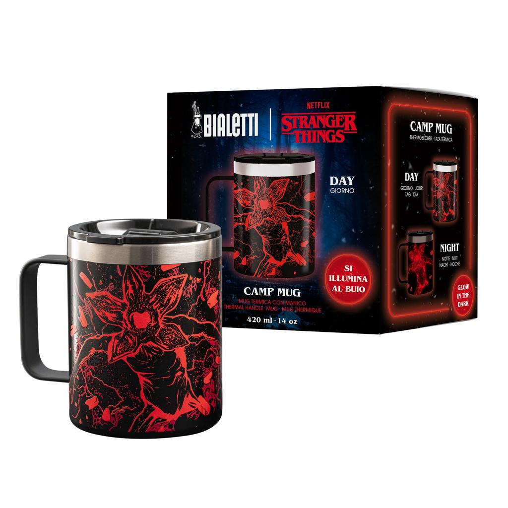Bialetti Stranger Things Camping Mug Glow-in-the-Dark