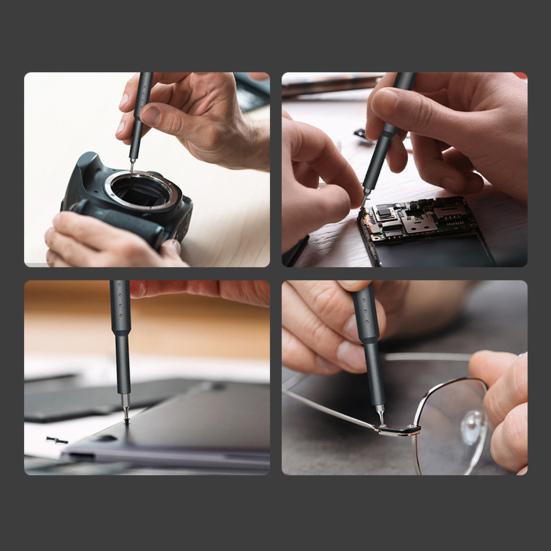 Screwdriver Set Electric Mechanism Smooth Rotation Screwdriver 44-in-1 Quick Magnetic Replacement Electronics Repair Tool