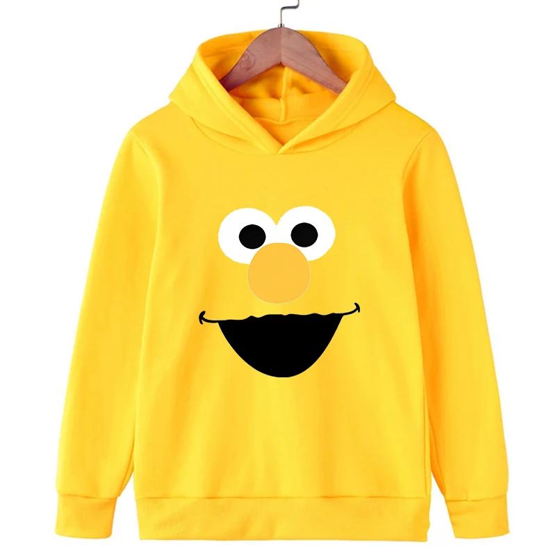 Spring Cartoon Patterned Kids Hoodies Boys Girls Cartoon Print Casual Top Autumn Boys Streetwear Casual Trend Long Sleeve Girl Hoody