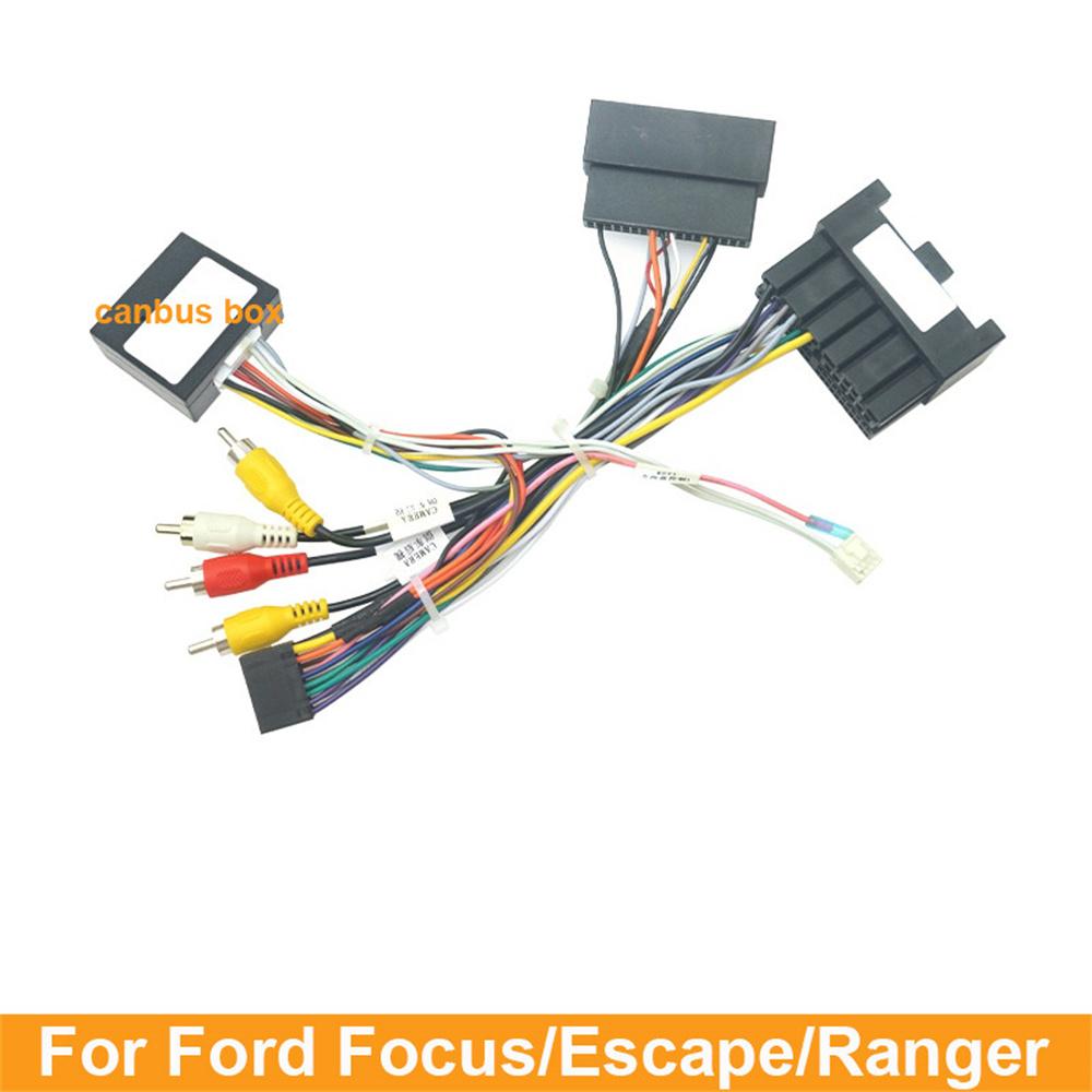 16-контактный разъем жгута проводов с блоком CANbus для Ford Focus Escape Ranger 19-23