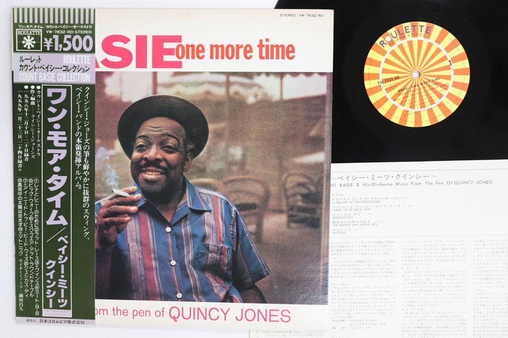 Виниловая пластинка COUNT BASIE Basie One More Time YW7832RO ROULETTE 1978 Япония Obi Джаз Б/у