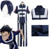 Аниме My Hero Academia Iida Tenya Todoroki Shoto Косплэй Тренажерный зал Топы Брюки Парик Хэллоуин Карнавальные костюмы для вечеринок