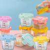 140 мл Стеклянный контейнер для хранения продуктов Замороженное детское питание Стеклянная чашка Банка для хранения детского питания для малышей Подходит для микроволновой печи