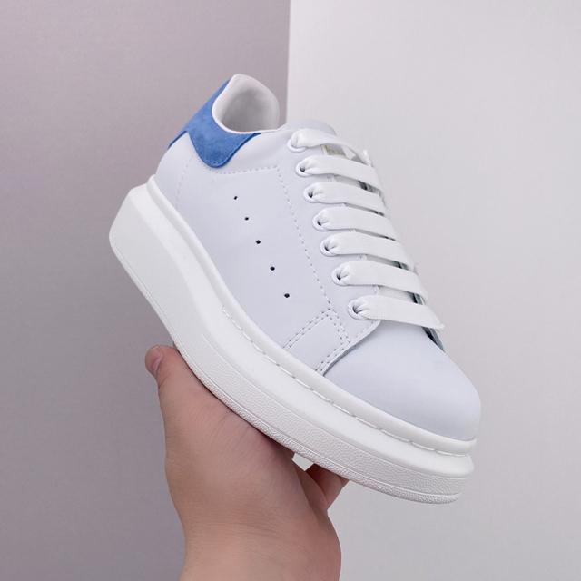 White Sneakers for Women Men Genuine Leather Fashion Ladies Casual Versatile Thick Sole Trainers Shoes