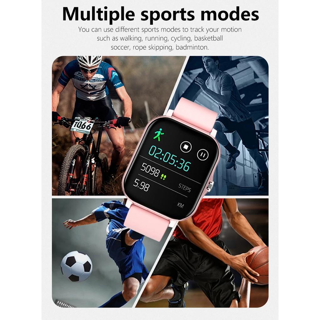 Новые умные часы для мужчин и женщин, подарок для Xiaomi, полный сенсорный экран, спортивные фитнес-часы, BT Call, цифровые умные часы, наручные часы