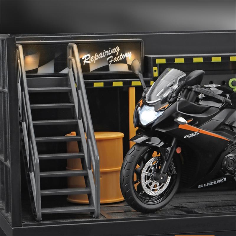 1/12 Suzuki GSX-250R Alloy Racing Мотоцикл Модель Моделирование Литой Металлический Мотоцикл Соревнование Модель Коллекционная Игрушка Подарок Детям