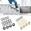 Kit Outdoor Spacers Axle Nuts Skateboard Longboard Parts Skateboard Truck Hardware Speed Rings