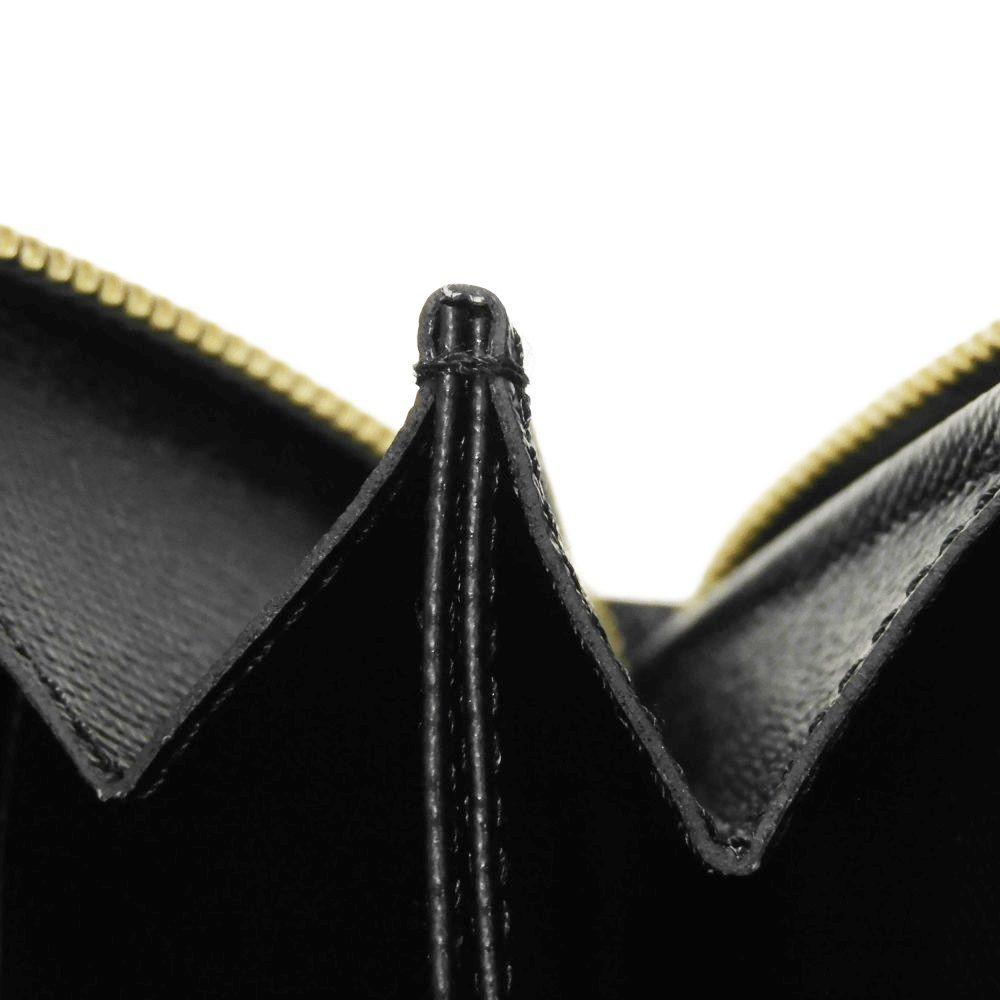 Used 12564 Zippy Wallet M82444 7940 New Model Black Zip Around RFID Excellent Condition Monogram Reverse Brown Unisex