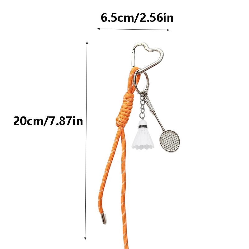 Yogodlns Sport Style Badminton Mini Backpack Hanging Handbag Pendant Bag Pendant Bags Accessories