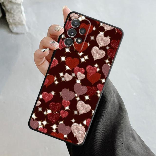 Girl Women Butterfly Crown Love Case For Samsung Galaxy A14 A73 A53 A71 A51 A31 A33 A22 A12 A21s A13 A32 A52s A72 A52 A23