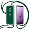 Protective Case for Samsung Galaxy S9+ - BOOLING - Flexible TPU - Night Green