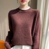 Женский кашемировый свитер Qinghe кашемир 30% кашемир 70% шерсть осенне-зимний пуловер теплый и модный