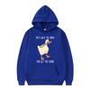 Mess with The Honk You Get The Bonk Goose Duck Funny Meme Hoodie Women Fashion Pullover Long-sleeved Casual Sweatshirts Tops