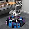 1PC Cartoon Characters Office Round Area Rug, Indoor Mat Suitable For Office, Under Office Chairs Bedroom Living Room Home Decor, Room DecoT1223083