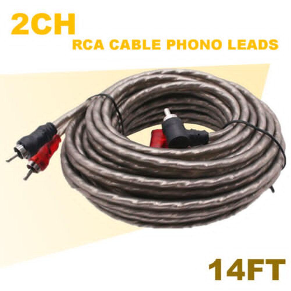 Автомобильный аудиосигнальный кабель аудио сабвуфер усилитель RCA кабель питания Линия AGU 4.2M Аксессуары для автомобильной аудиосистемы