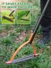 Double Edge Sharps Grass Whip Long Handle Manual Grass Cutter Swing Cutter Grass Cutter Gardening Hand Tools