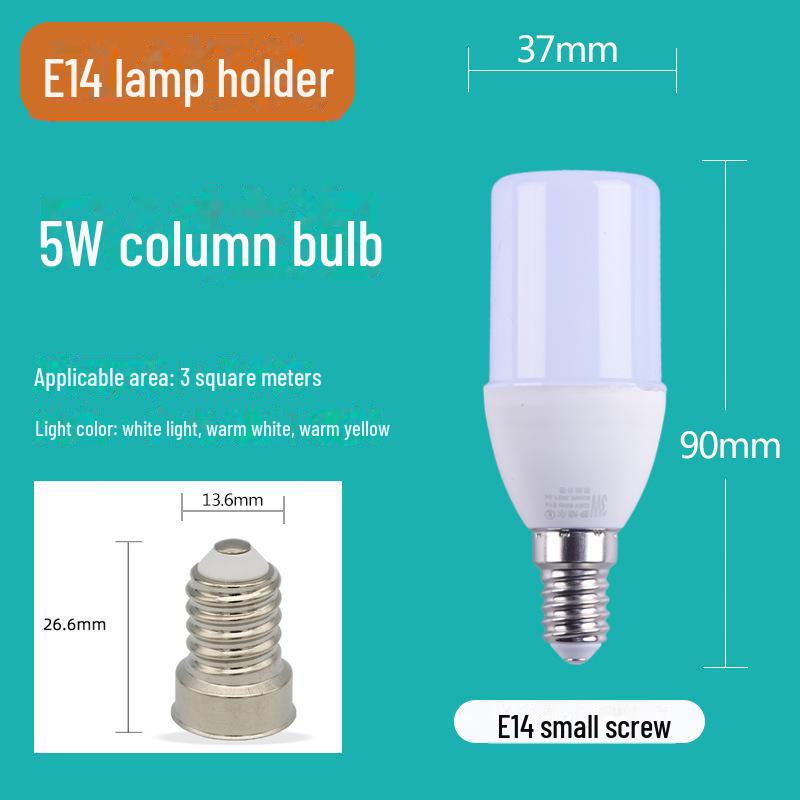 Мощные светодиодные лампы: E27/E14 винтовой, белый и теплый белый, освещение для гостиной
