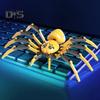 3D красочная гигантская фигурка паука с подвижными суставами, модель паука, реалистичное украшение для животных, обучающая игрушка для сборки паука, настольное украшение