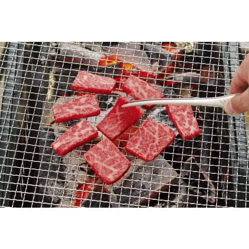 Yoshikawa Yakiniku Tongs, Silver, Length 24.2 X Width 4.2 X Height 3.5cm, Product Number: 3072010