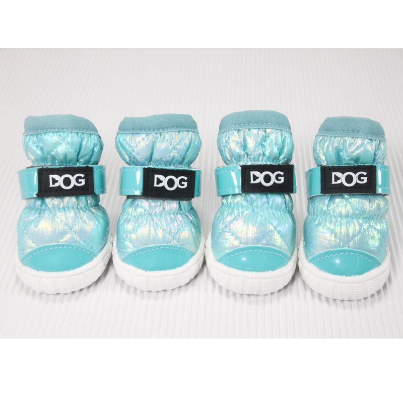 4 шт./компл. непромокаемая зимняя обувь для собак для маленьких собак, теплая флисовая обувь для щенков, зимние сапоги для собак, обувь для чихуахуа, йорк...