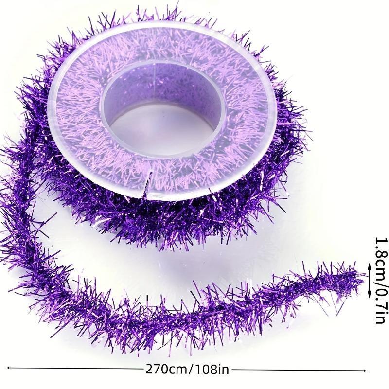 Украшения на Хэллоуин Рождественские цветные шерстяные полоски DIY Металлическая проволока Пряжа Праздничные украшения