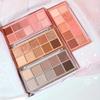 10-Color Eyeshadow Palette In Pink, Brown, Rose & Black - Matte & Shimmer Shades for Smoky Looks, Long-Lasting Makeup Palette