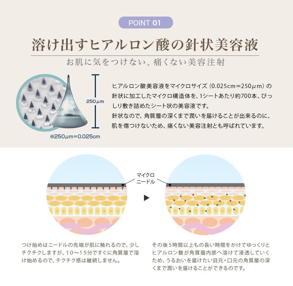 Лассови Микроигольные Патчи для Глаз с Иглами Гиалуроновой Кислоты и Человеческими Стволовыми Клетками 2 Листа x Микроигольный Глаз Глаз Глаз Мешок Лист Игла для Лица Точка Иглы для Глаз