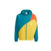 Originals Trefoil Windbreaker With Logo Print And Color Block Men Jackets Energy-Duck-Green H46705