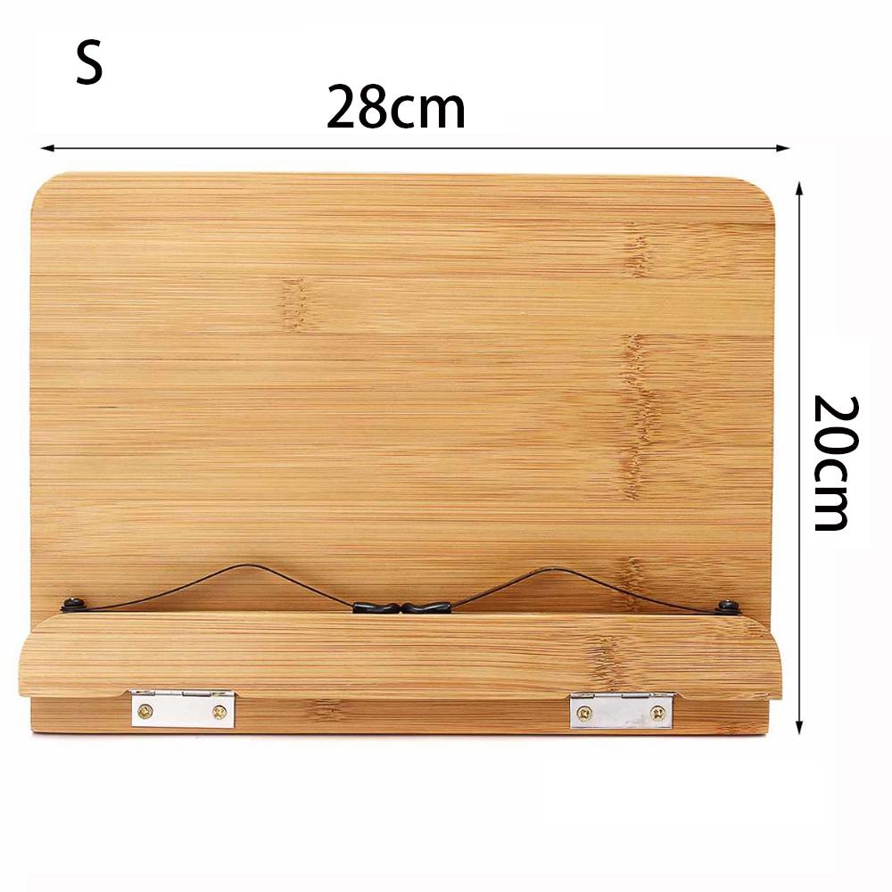 Portable Adjustable Book Holder Tray And Page Paper Clips-cookbook Reading Desk Sturdy Stand For Books Lightweight Bookstand