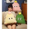 Pointed Five Star Christmas Tree Plush Toy Pillow Plant Stuffed Doll Decorations